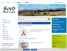Tablet Screenshot of ford.arun.gov.uk
